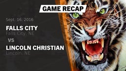 Recap: Falls City  vs. Lincoln Christian  2016