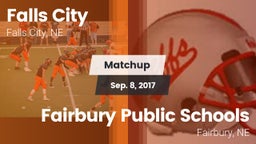 Matchup: Falls City High vs. Fairbury Public Schools 2017