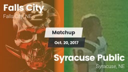 Matchup: Falls City High vs. Syracuse Public  2017