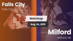 Matchup: Falls City High vs. Milford  2018