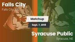 Matchup: Falls City High vs. Syracuse Public  2018