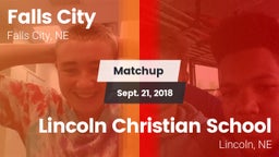 Matchup: Falls City High vs. Lincoln Christian School 2018