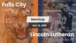 Matchup: Falls City High vs. Lincoln Lutheran  2018