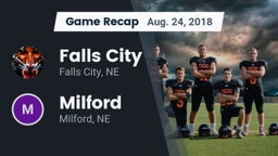 Recap: Falls City  vs. Milford  2018