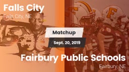 Matchup: Falls City High vs. Fairbury Public Schools 2019