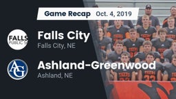 Recap: Falls City  vs. Ashland-Greenwood  2019