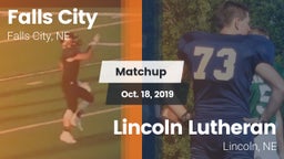 Matchup: Falls City High vs. Lincoln Lutheran  2019