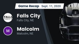 Recap: Falls City  vs. Malcolm  2020