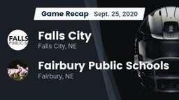 Recap: Falls City  vs. Fairbury Public Schools 2020