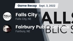 Recap: Falls City  vs. Fairbury Public Schools 2022