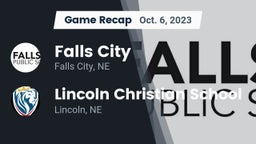 Recap: Falls City  vs. Lincoln Christian School 2023