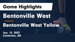 Bentonville West  vs Bentonville West Yellow Game Highlights - Jan. 13, 2023