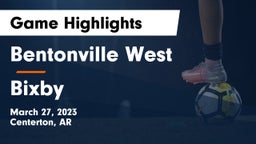 Bentonville West  vs Bixby  Game Highlights - March 27, 2023