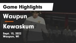Waupun  vs Kewaskum  Game Highlights - Sept. 15, 2022