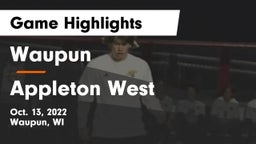 Waupun  vs Appleton West  Game Highlights - Oct. 13, 2022
