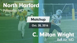 Matchup: North Harford vs. C. Milton Wright  2016