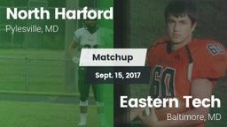 Matchup: North Harford vs. Eastern Tech  2017