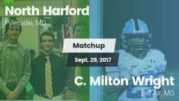 Matchup: North Harford vs. C. Milton Wright  2017
