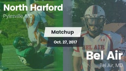 Matchup: North Harford vs. Bel Air  2017