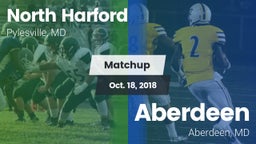 Matchup: North Harford vs. Aberdeen  2018