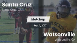 Matchup: Santa Cruz High Scho vs. Watsonville  2017