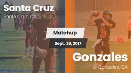 Matchup: Santa Cruz High Scho vs. Gonzales  2017