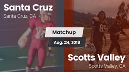 Matchup: Santa Cruz High Scho vs. Scotts Valley  2018