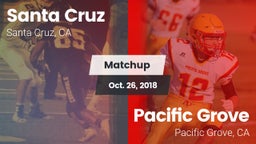 Matchup: Santa Cruz High Scho vs. Pacific Grove  2018