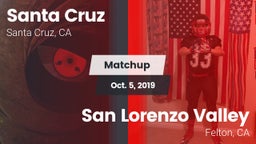 Matchup: Santa Cruz High Scho vs. San Lorenzo Valley  2019