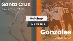 Matchup: Santa Cruz High Scho vs. Gonzales  2019