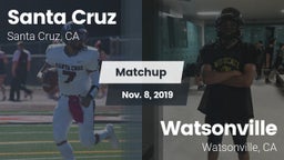Matchup: Santa Cruz High Scho vs. Watsonville  2019