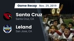 Recap: Santa Cruz  vs. Leland  2019