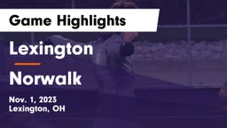 Lexington  vs Norwalk  Game Highlights - Nov. 1, 2023