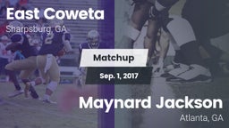 Matchup: East Coweta High vs. Maynard Jackson  2017