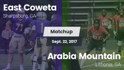 Matchup: East Coweta High vs. Arabia Mountain  2017