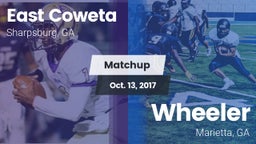 Matchup: East Coweta High vs. Wheeler  2017