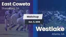Matchup: East Coweta High vs. Westlake  2018