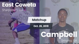 Matchup: East Coweta High vs. Campbell  2018