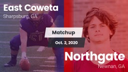 Matchup: East Coweta High vs. Northgate  2020
