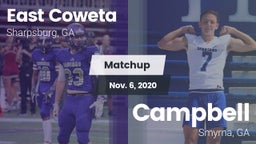 Matchup: East Coweta High vs. Campbell  2020