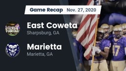 Recap: East Coweta  vs. Marietta  2020