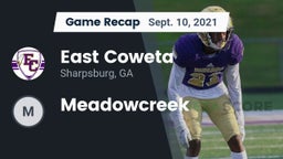 Recap: East Coweta  vs. Meadowcreek 2021
