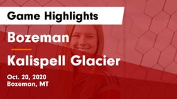 Bozeman  vs Kalispell Glacier  Game Highlights - Oct. 20, 2020