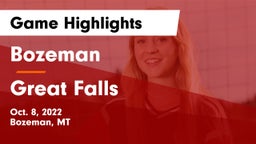 Bozeman  vs Great Falls Game Highlights - Oct. 8, 2022