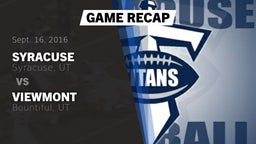 Recap: Syracuse  vs. Viewmont  2016