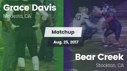 Matchup: Grace Davis High Sch vs. Bear Creek  2017