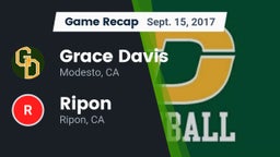 Recap: Grace Davis  vs. Ripon  2017