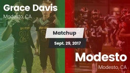 Matchup: Grace Davis High Sch vs. Modesto  2017