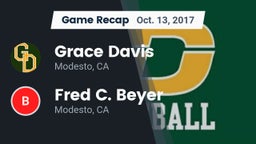 Recap: Grace Davis  vs. Fred C. Beyer  2017