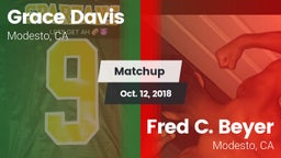 Matchup: Grace Davis High Sch vs. Fred C. Beyer  2018